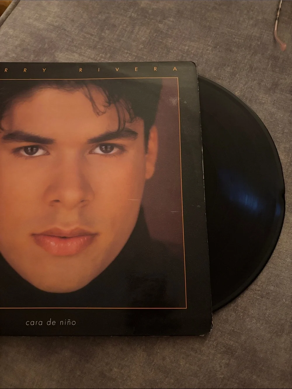 Jerry Rivera 'Cara de Niño' Vinyl Album 💿